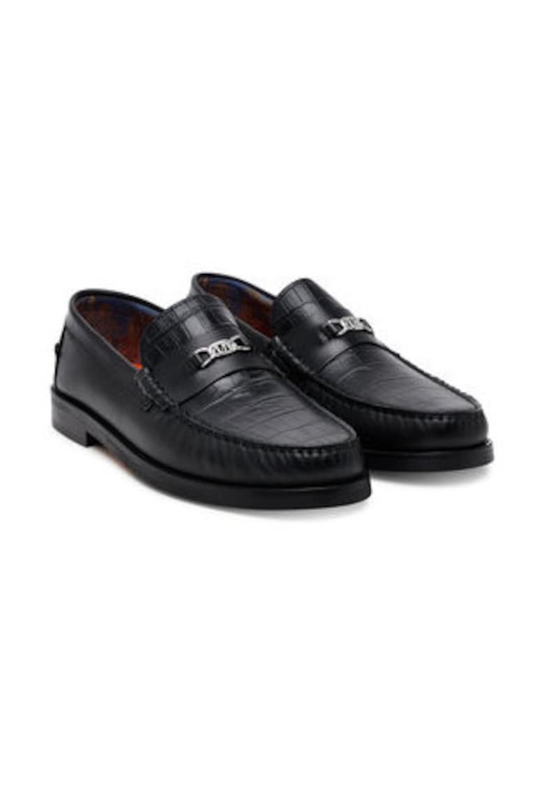 Mocasini barbatesti -  305469175 - piele naturala - negru