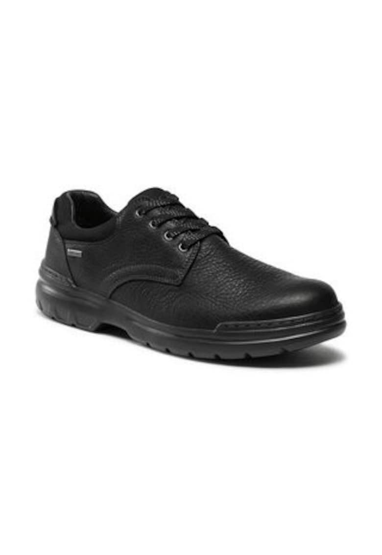 Pantofi barbatesti - 302933648 - piele naturala - negru