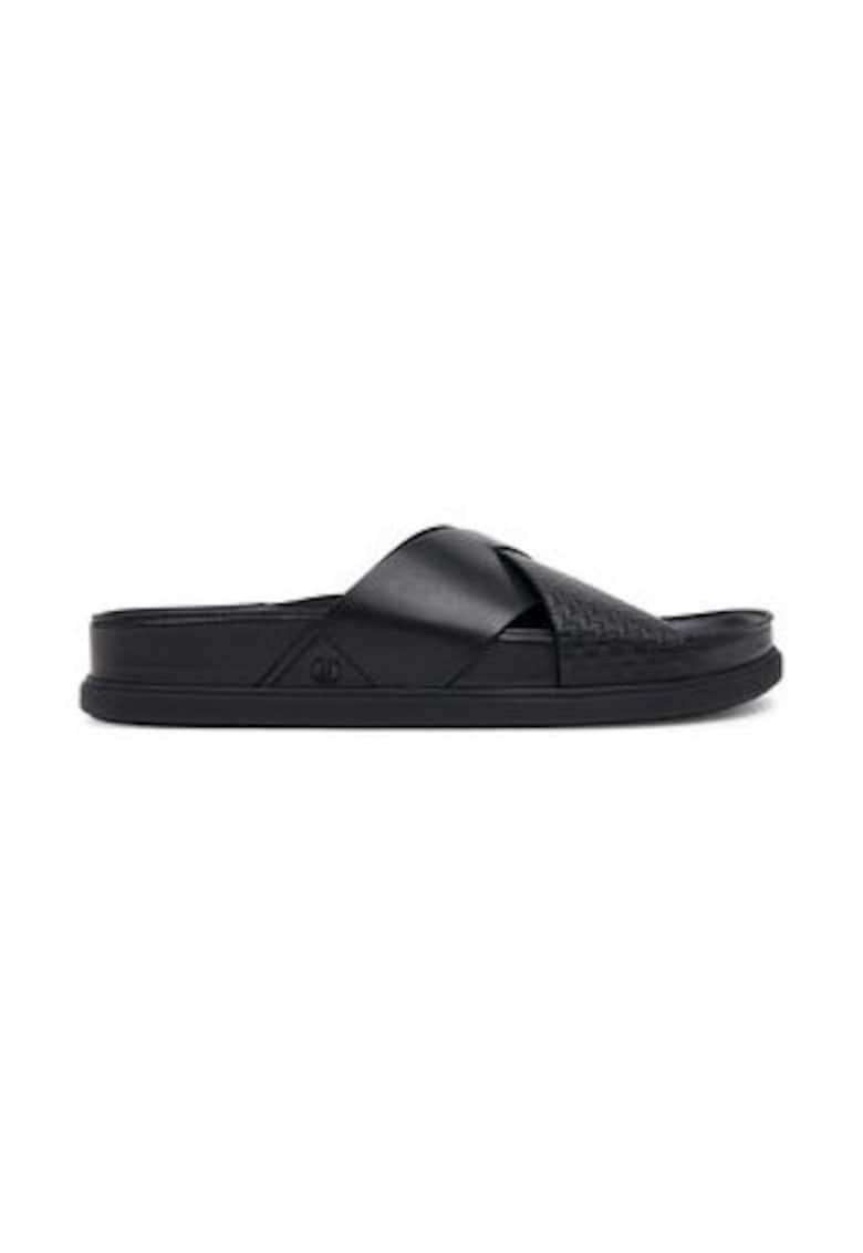 Slapi barbati - negru -