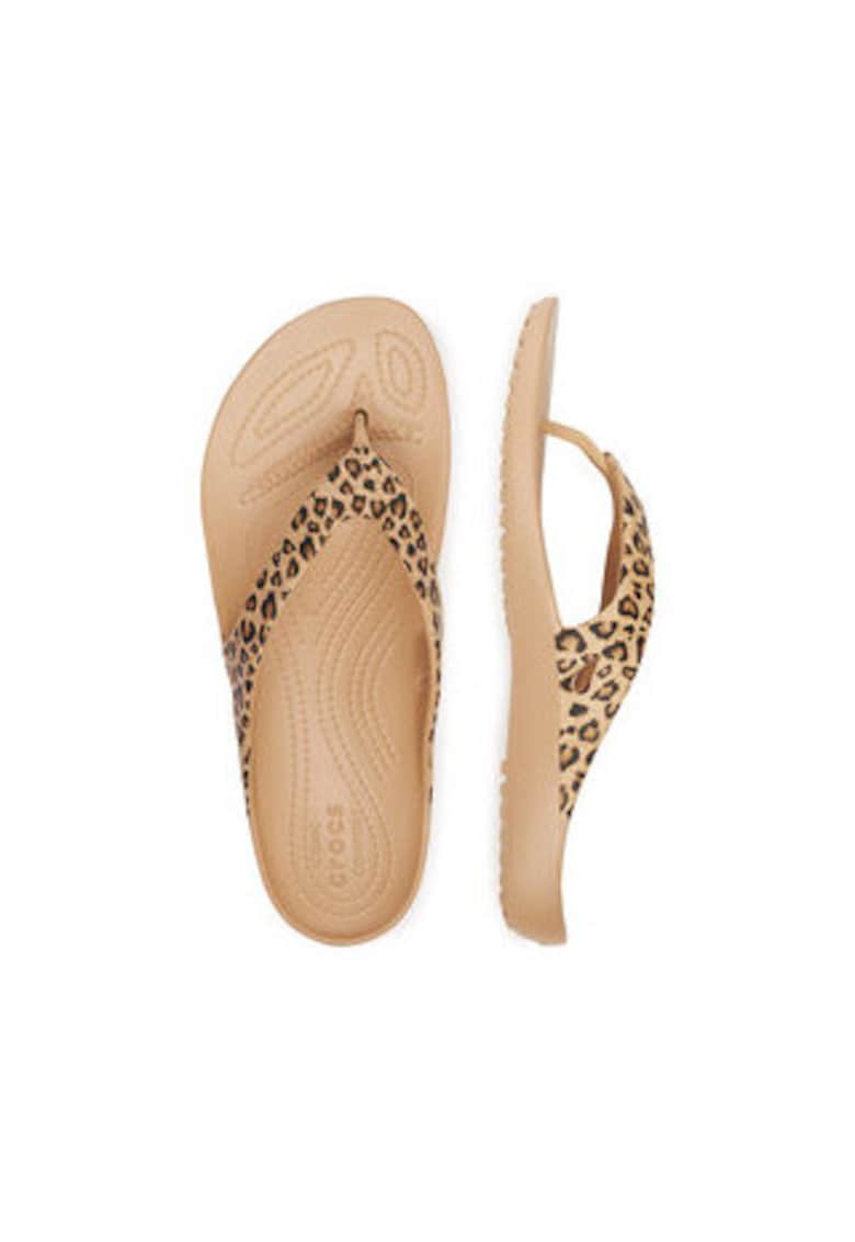 Slapi dama - auriu - material sintetic -