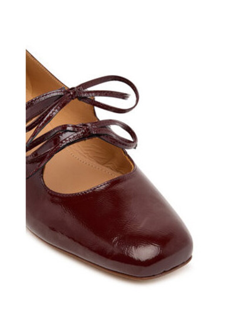 Pantofi dama - piele naturala - Maro