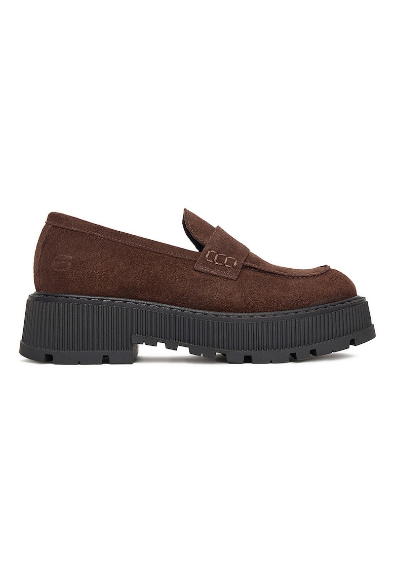 Mocasini pentru femei - G Star Raw - 5906751344606 - piele naturala - maro