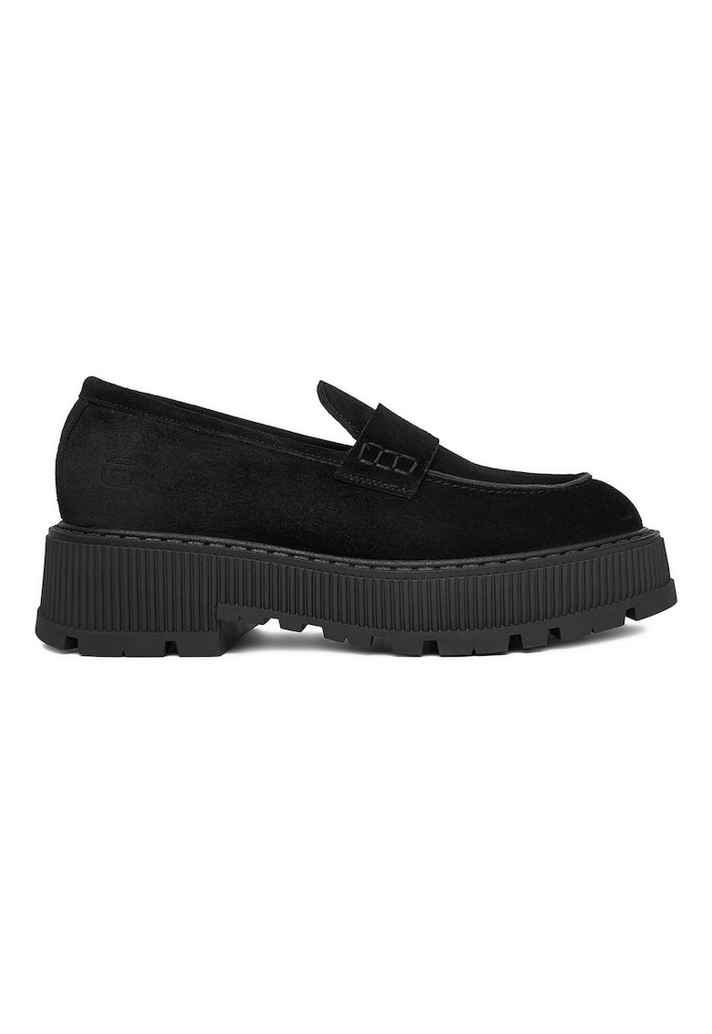 Mocasini pentru femei - G Star Raw - 5906751344590 - piele naturala - negru - Negru