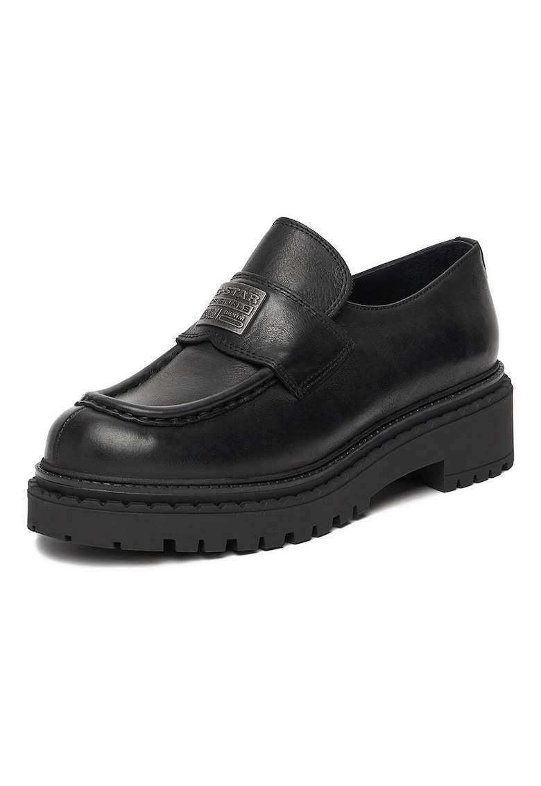 Mocasini dama - piele naturala - negru - elegant - confortabil -