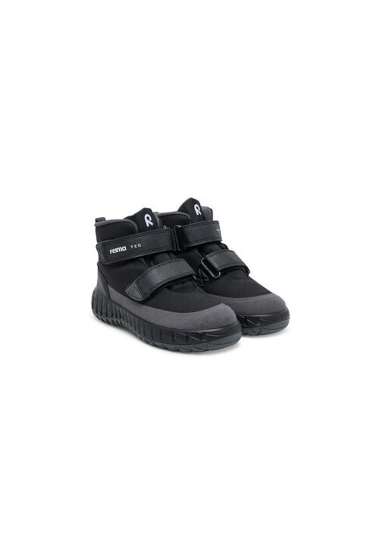 Reima Ghete pentru baieti - 305480125 - piele ecologica - negru -