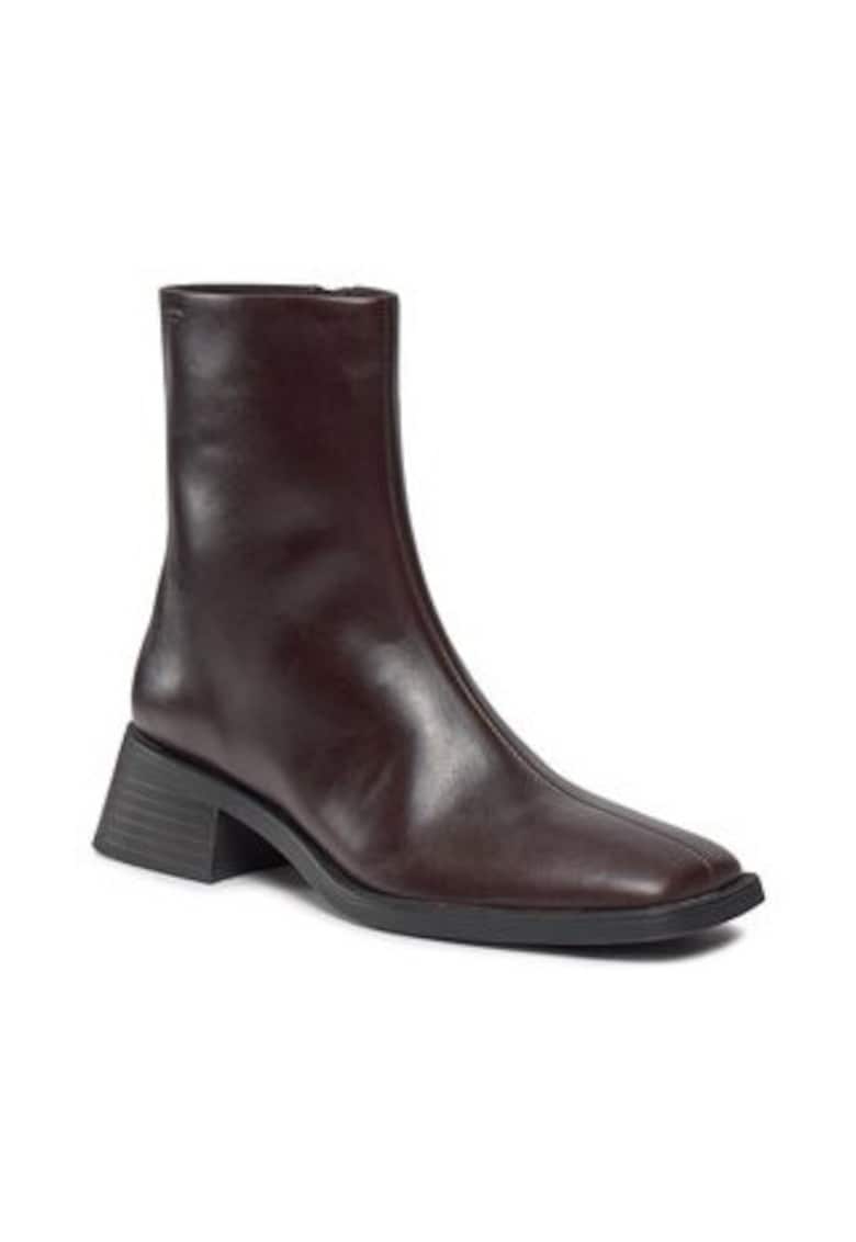 dama pana la glezna - 302825363 - piele naturala - maro