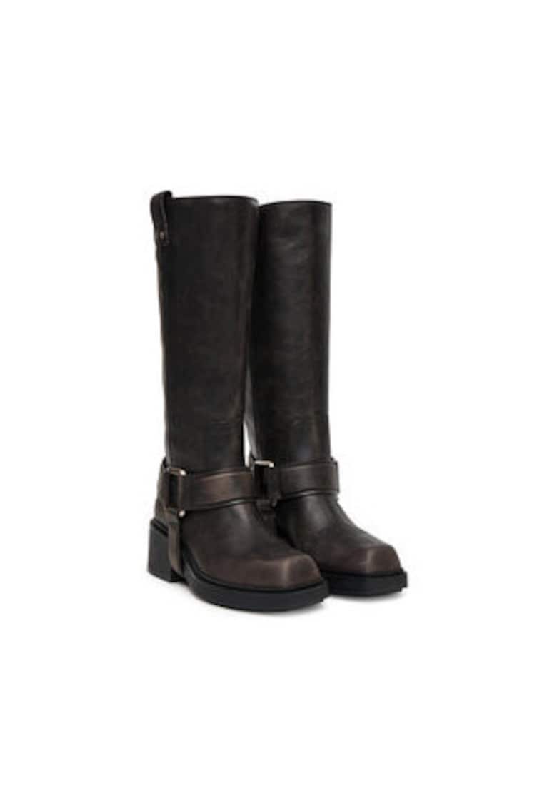 Cizme dama - VIC MATIE - piele naturala - maro inchis