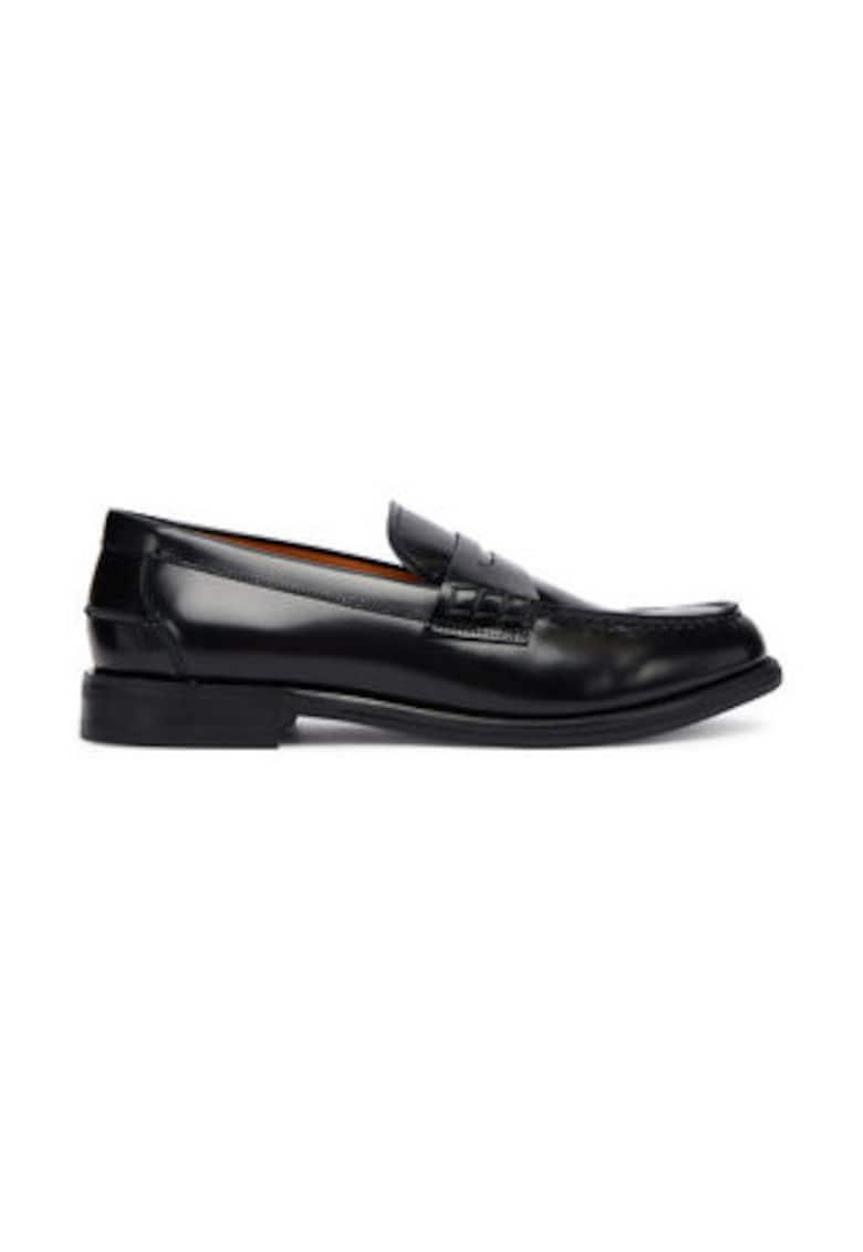 Mocasini barbati - 305249852 - negru - piele naturala