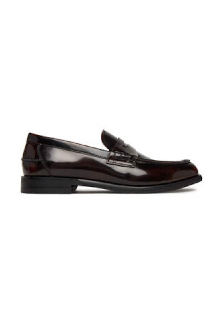 Mocasini barbati - Lordsy - piele naturala - maro