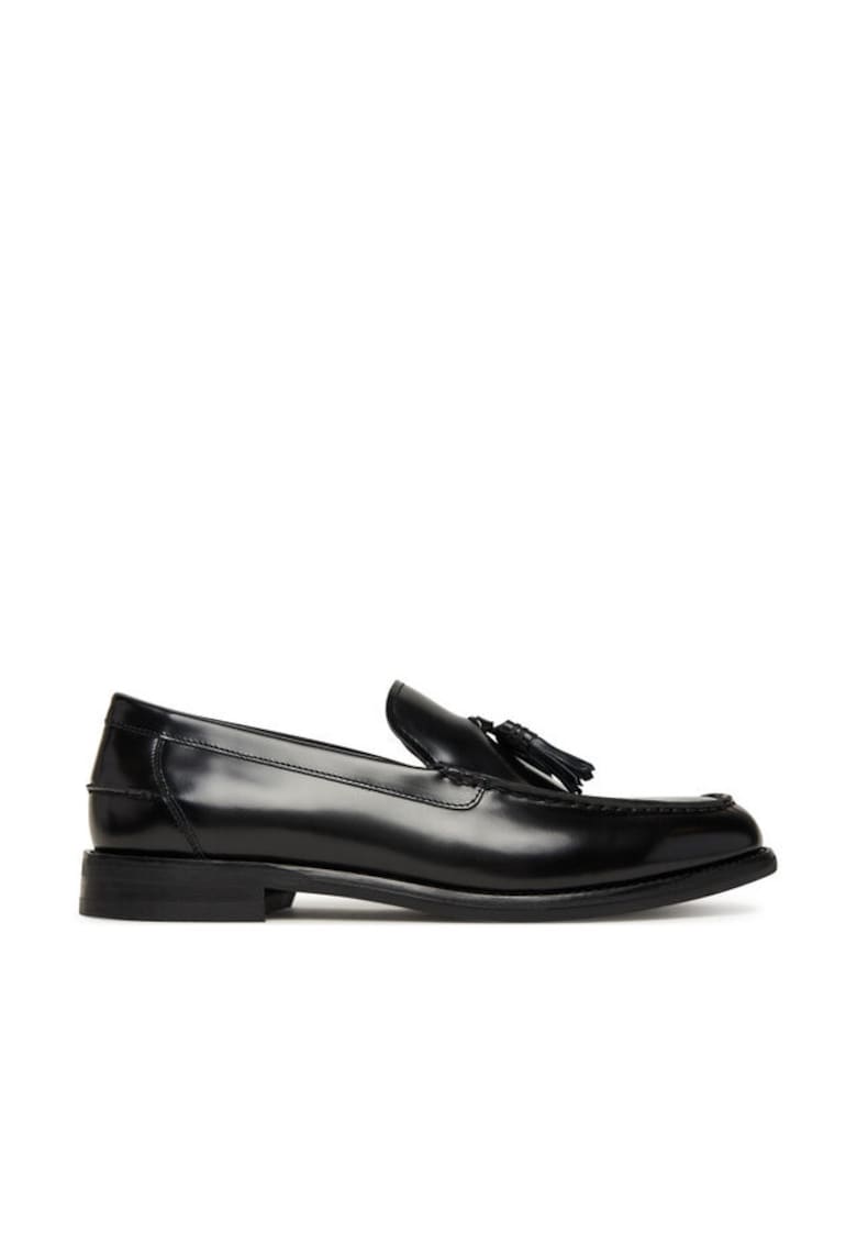 Mocasini barbati - negru - piele naturala - Negru