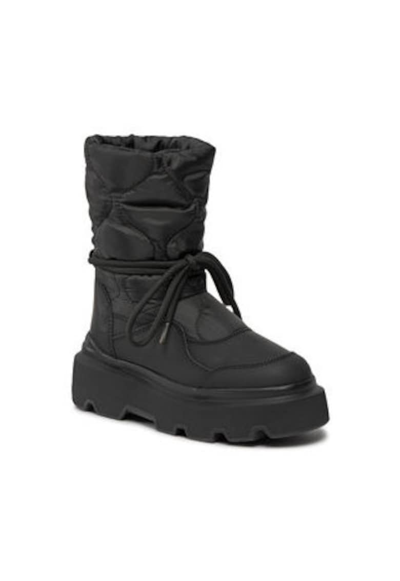 Ghete de zapada pentru femei -  303127572 - material textil - negru -