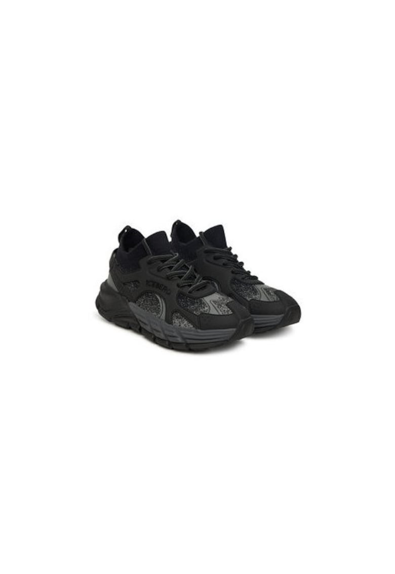 Pantofi sport pentru barbati -  305796516 - piele naturala - negru -