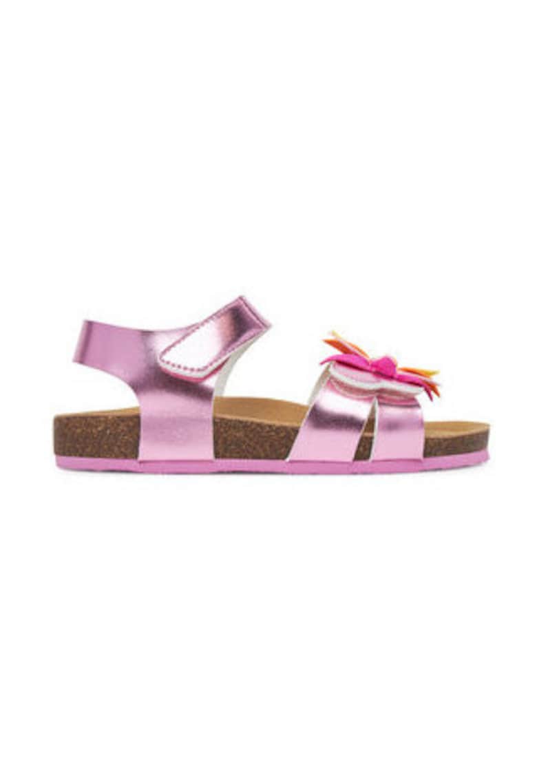 Sandale piele naturala - roz - Roz