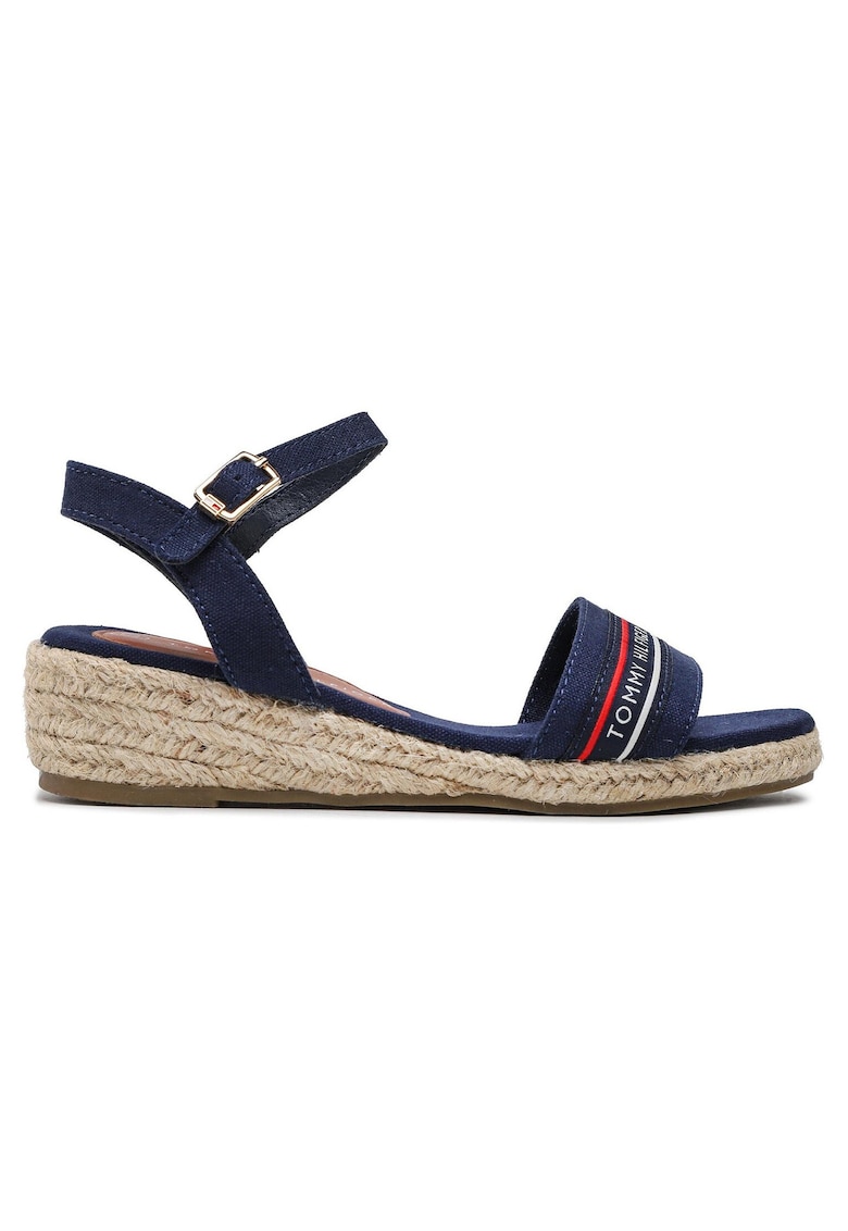 Sandale pentru fete - material textil - bleumarin -