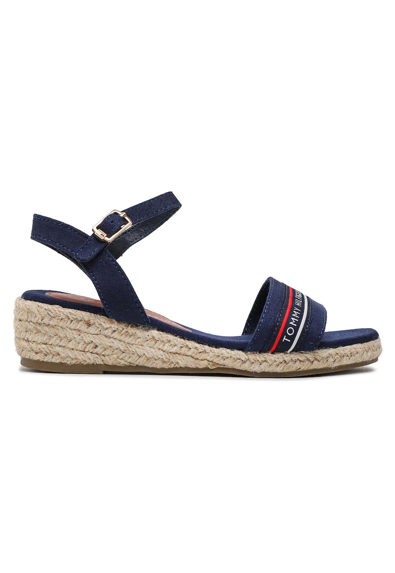 Sandale pentru fete - material textil - bleumarin -