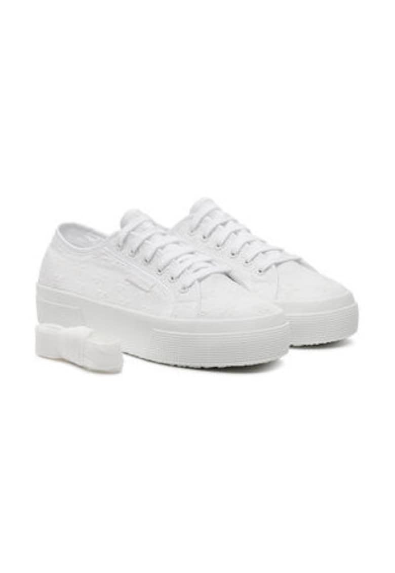 Tenisi dama - alb - material textil - Tenisi dama - alb - material textil -