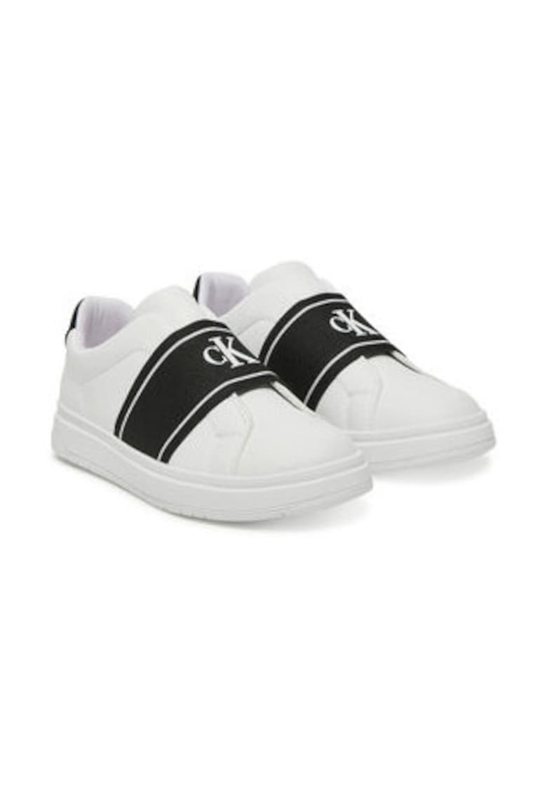 Tenisi unisex 305119834 - Piele ecologica - Alb