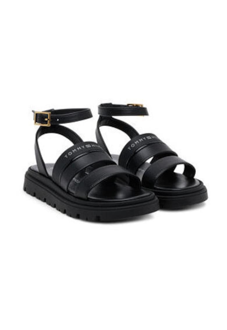 Sandale copii - negru - material piele ecologica -