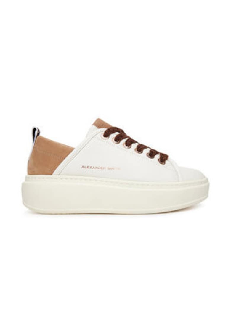 Tenisi dama 305504166 -  Piele naturala - Alb