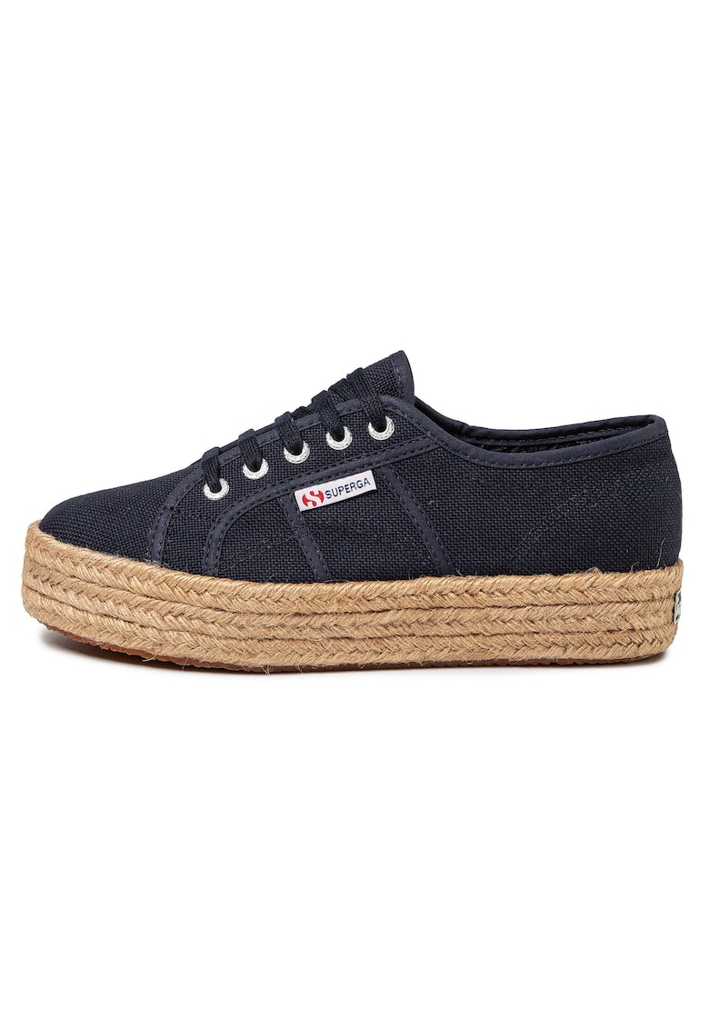 Superga Espadrile pentru femei - 206536785 - material textil - albastru