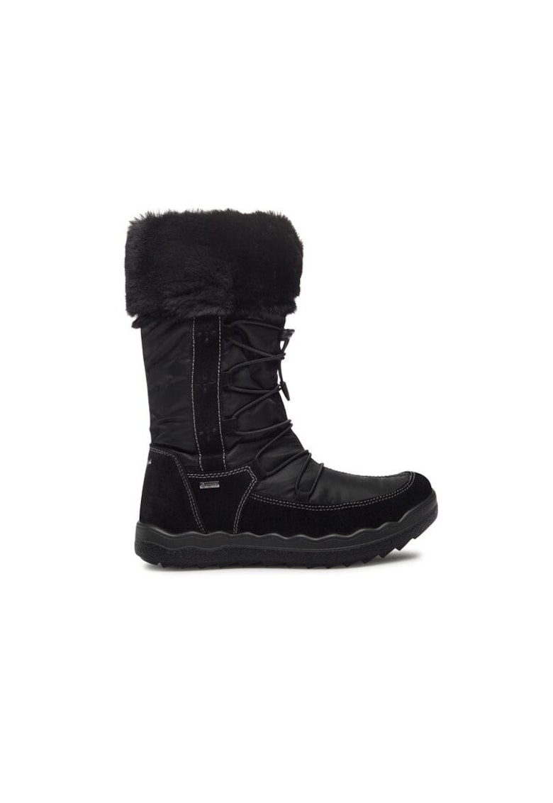 Ghete pentru fete - 303239336 - textil - negru