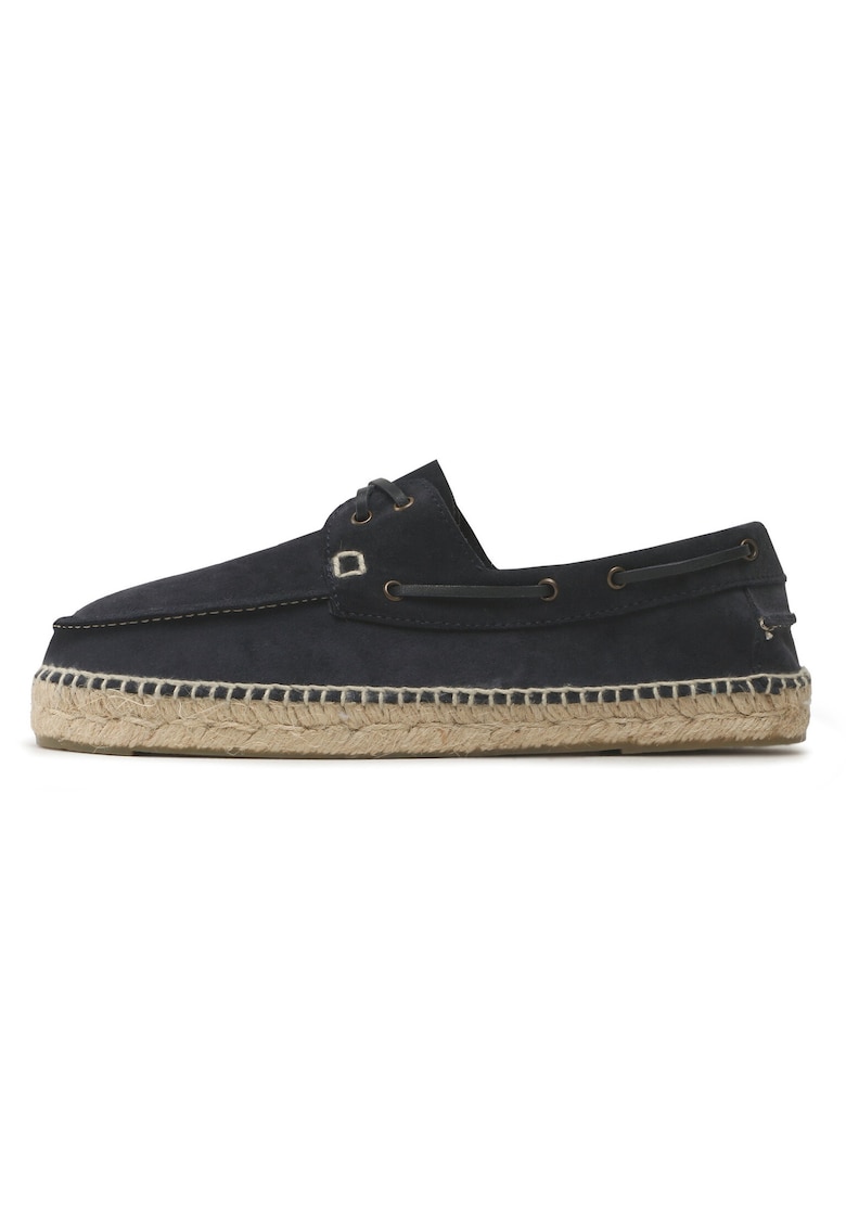 Espadrile pentru barbati -  302781058 - piele naturala - albastru