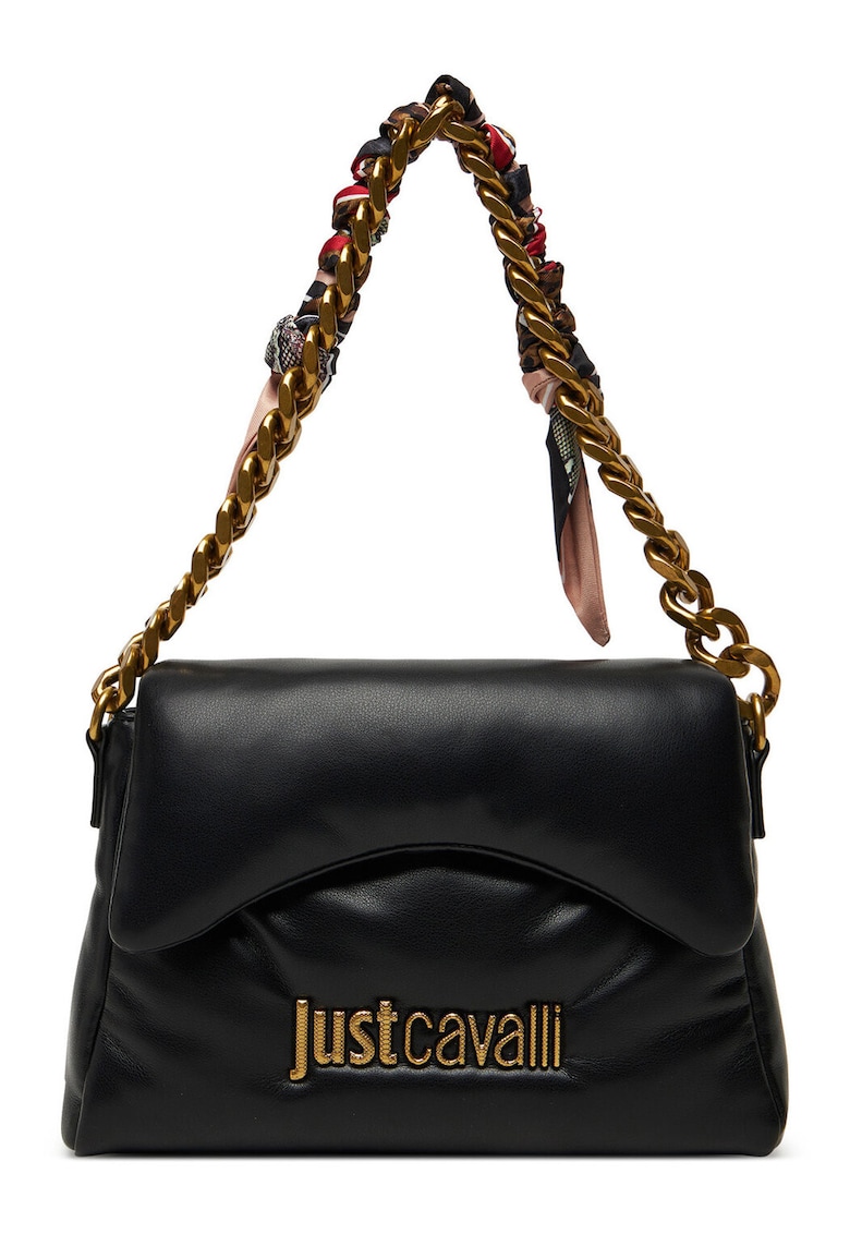 Geanta dama -  piele ecologica - neagra - universala