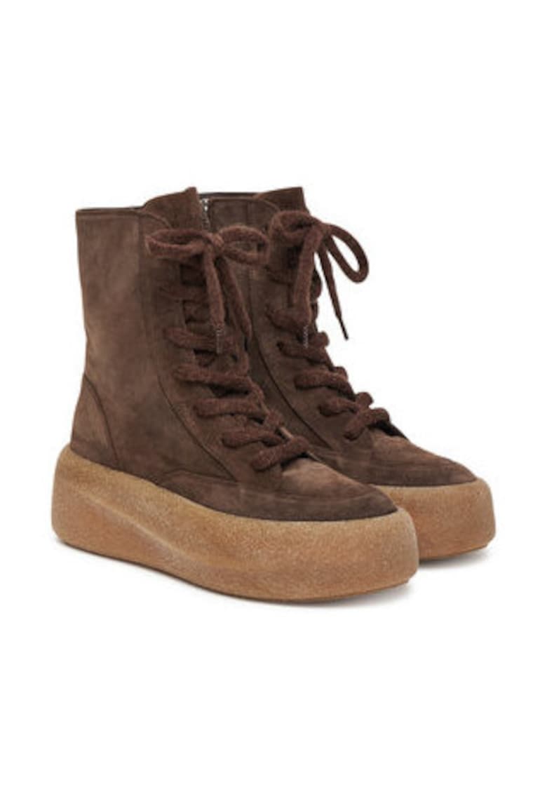 Ghete dama - Vic Matie - din piele naturala - maro