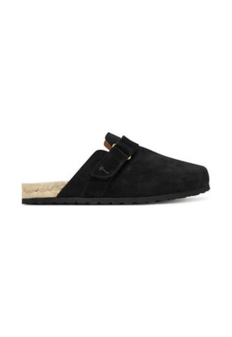 Espadrile pentru femei -  305413406 - piele naturala - negru