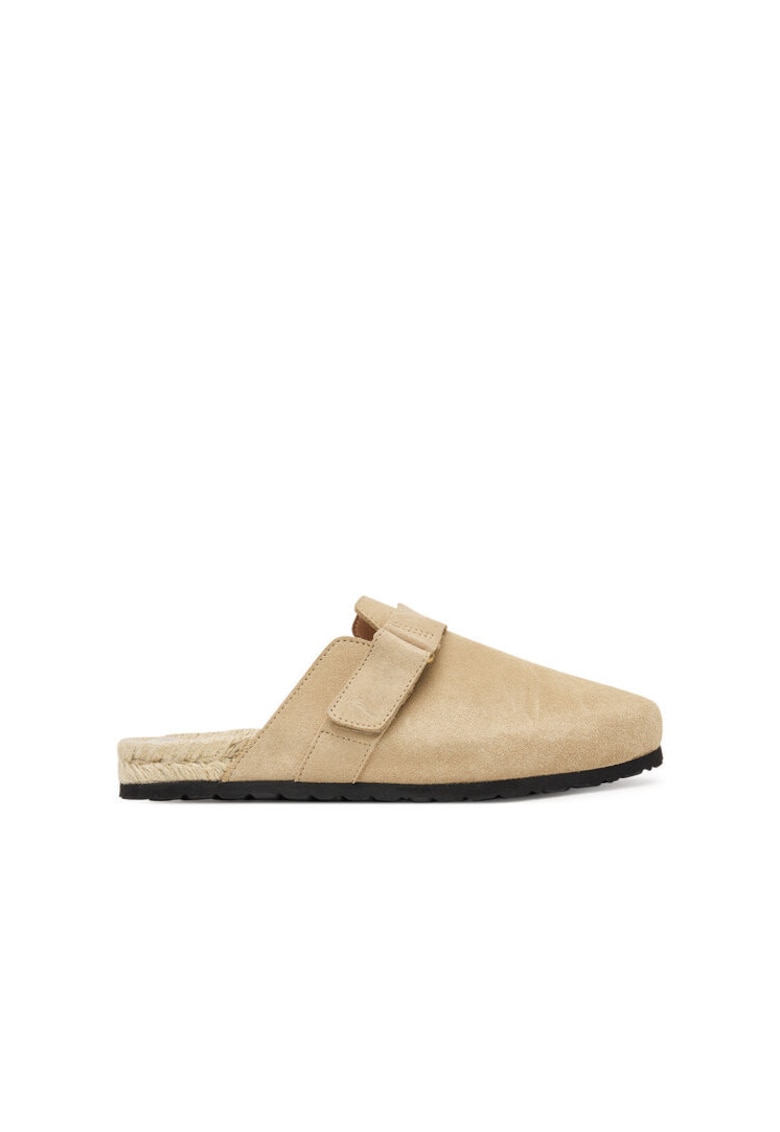 Manebi Espadrile pentru femei - 305413413 - piele naturala - bej