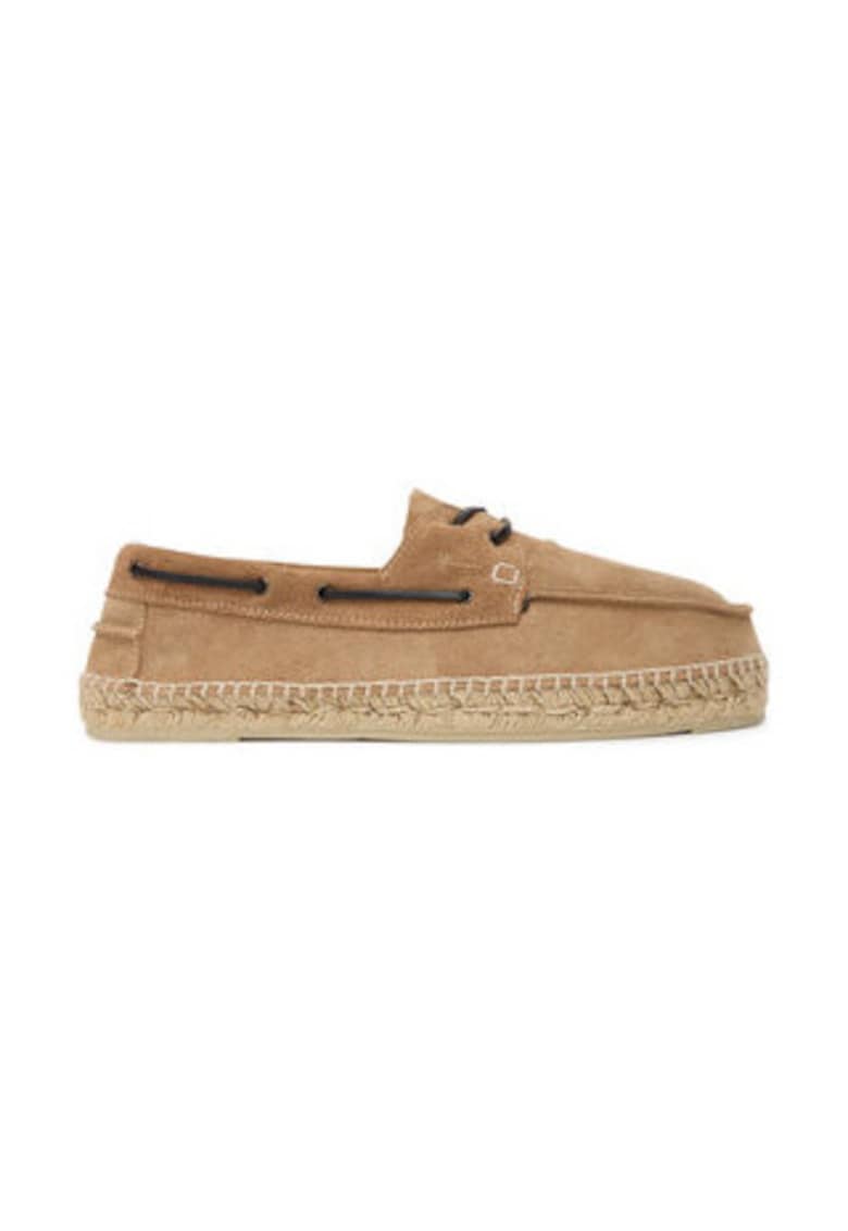 Espadrile barbati - piele naturala - bej -