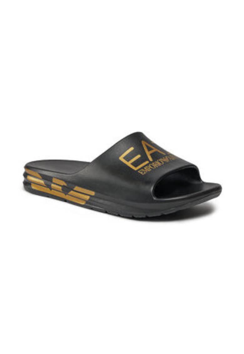 Slapi barbatesti - Emporio Armani  negru -