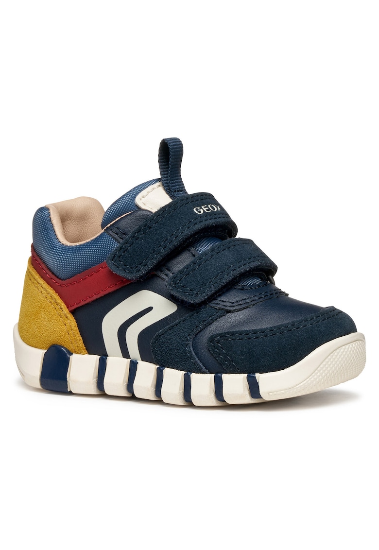 Tenisi copii - multicolor - piele ecologica -