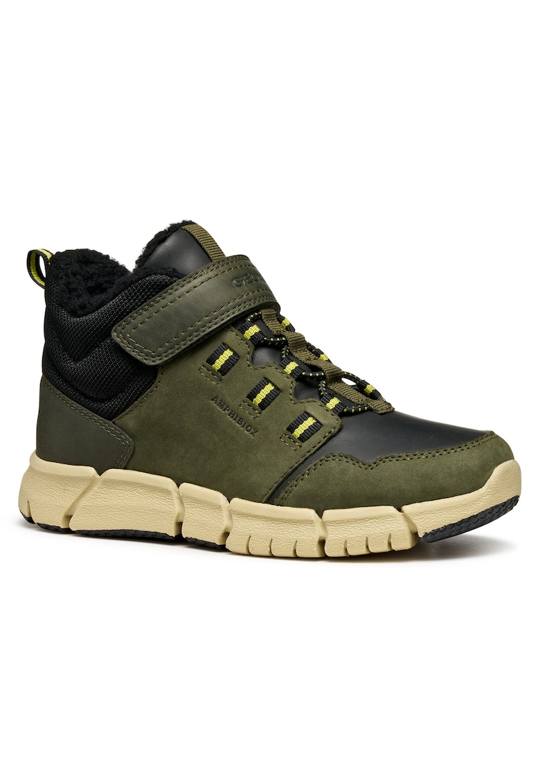 Ghete pentru baieti - 305271563 - piele naturala - kaki