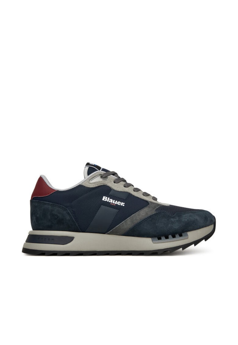 Tenisi barbatesti - piele naturala - multicolor