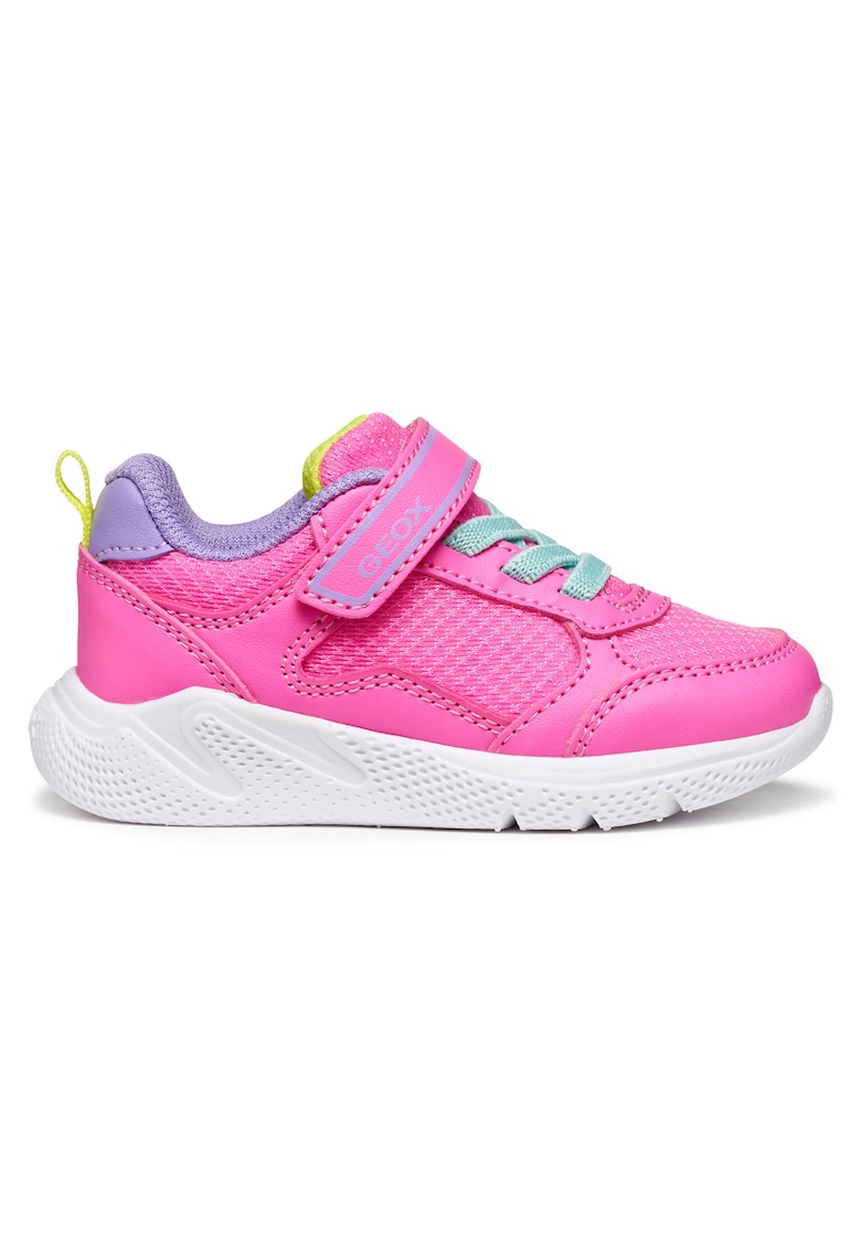 Pantofi sport pentru fete -  piele ecologica - multicolor
