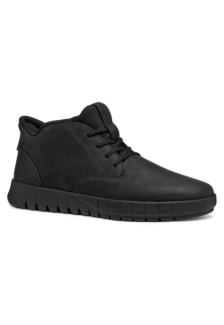 Geox Tenisi barbati 305317070 - piele naturala - negru