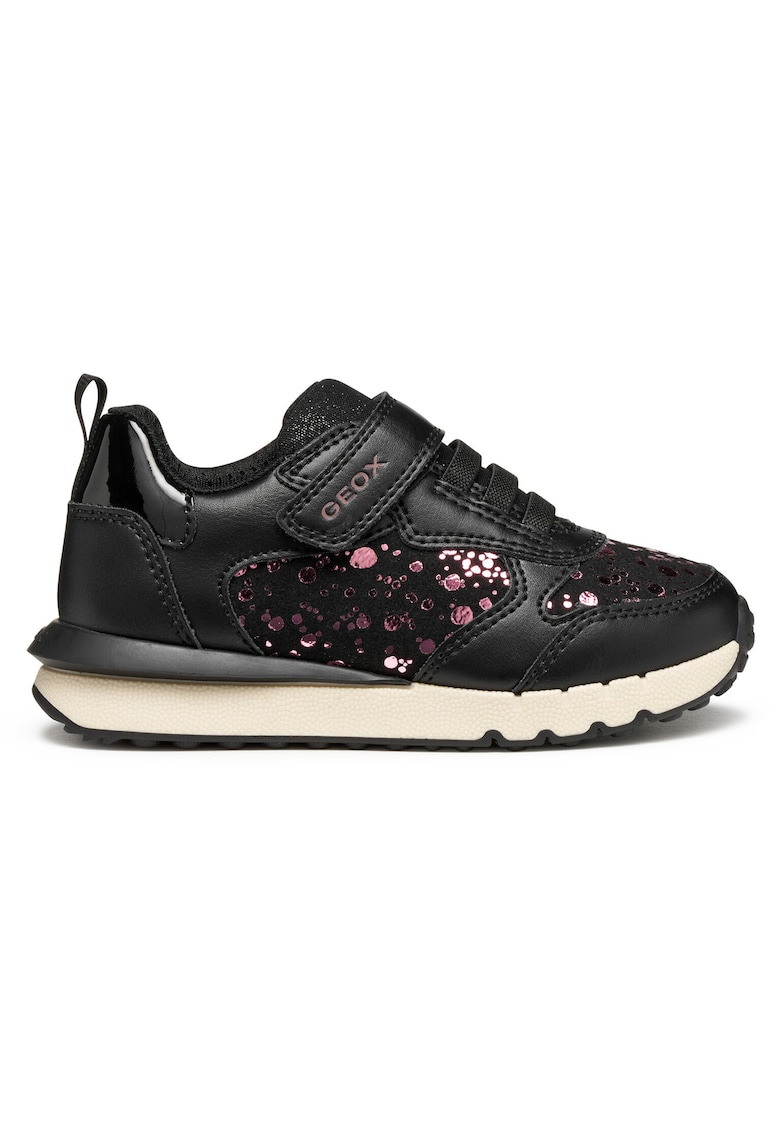Tenisi pentru fete - material textil - negru