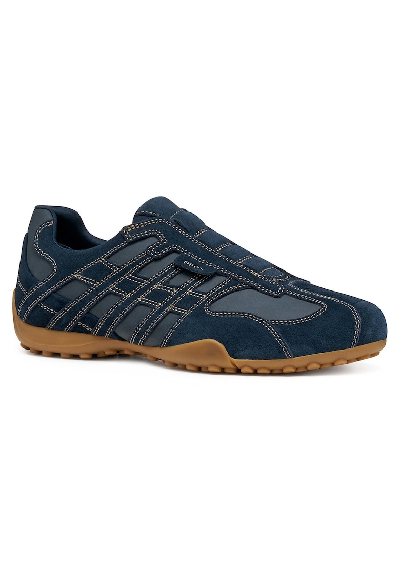 Pantofi sport barbati - 305274144 - piele naturala - albastru