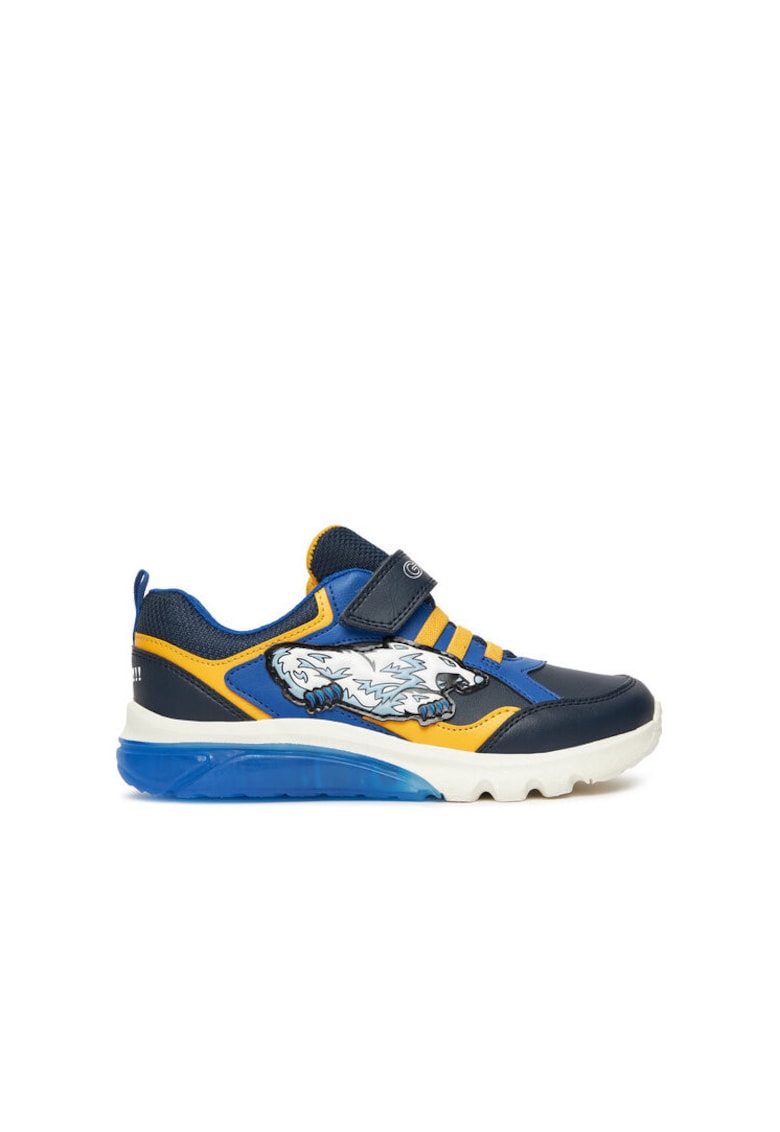 Tenisi sport baieti piele ecologica - multicolor