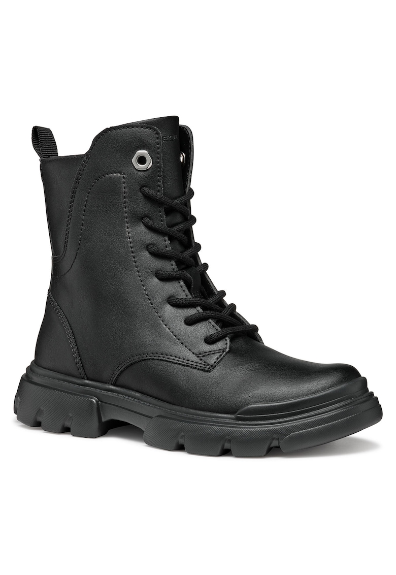 Ghete pentru fete - 305325846 - piele ecologica - negru