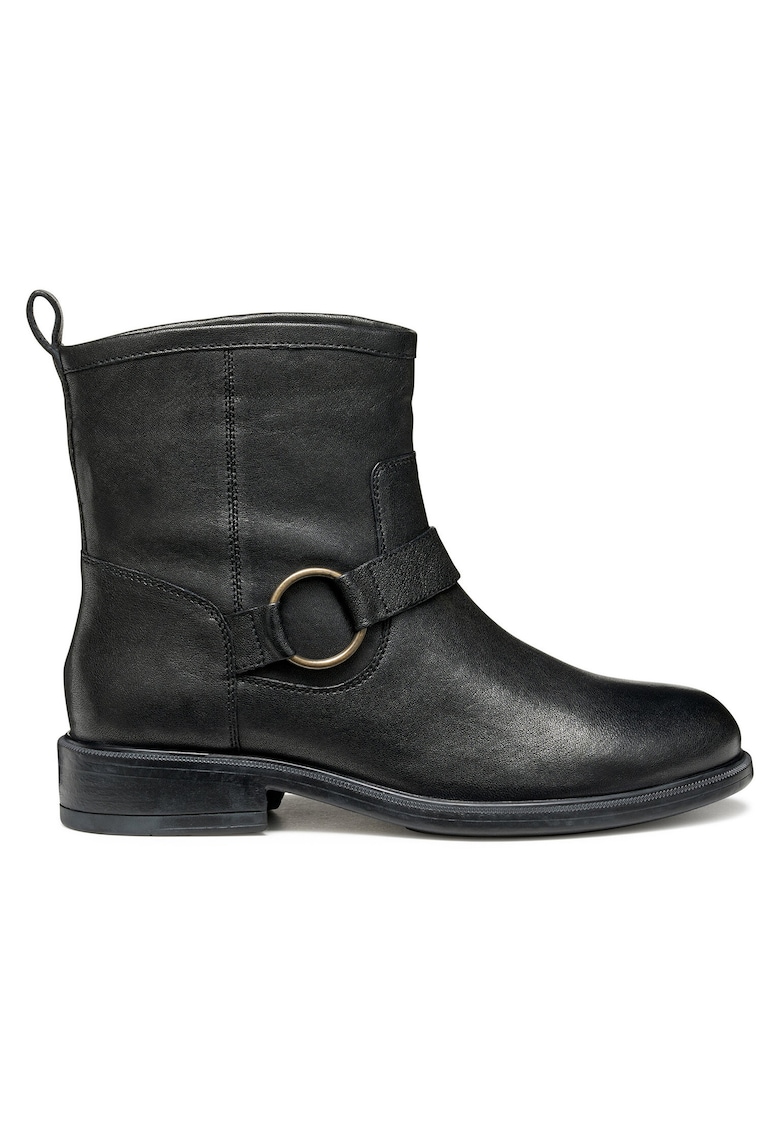 Botine dama 305319401 - Piele naturala - Negru -