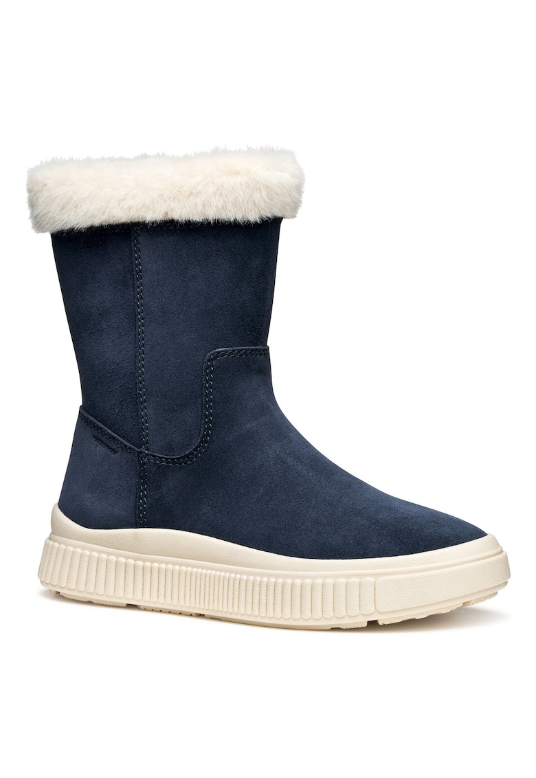 Ghete pentru fete - 305271259 - piele naturala - bleumarin -