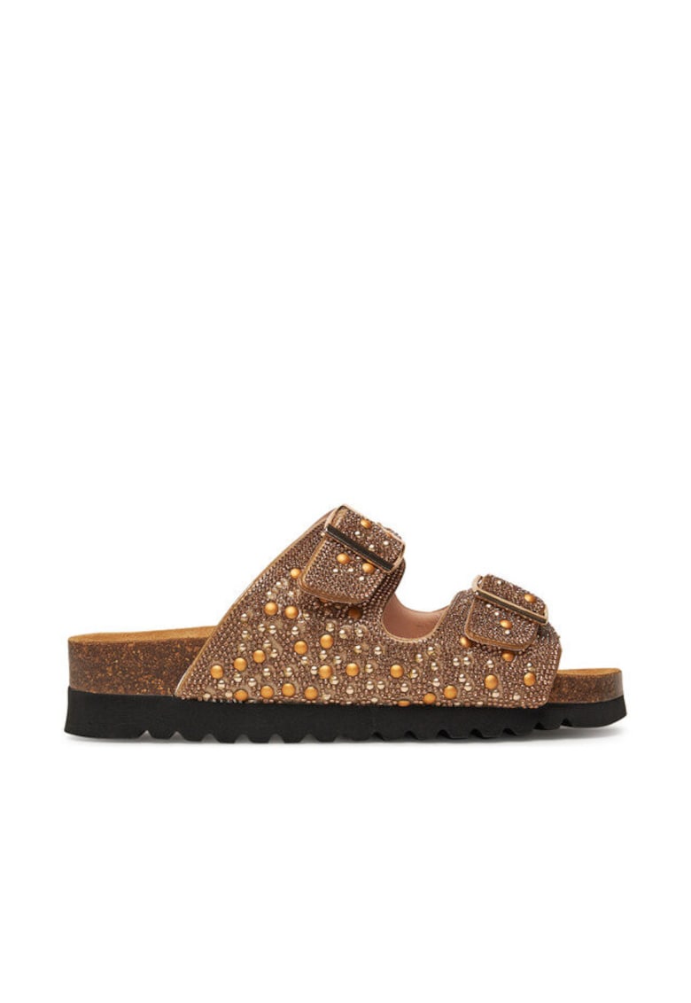 Papuci dama - Grunland - maro - plastic