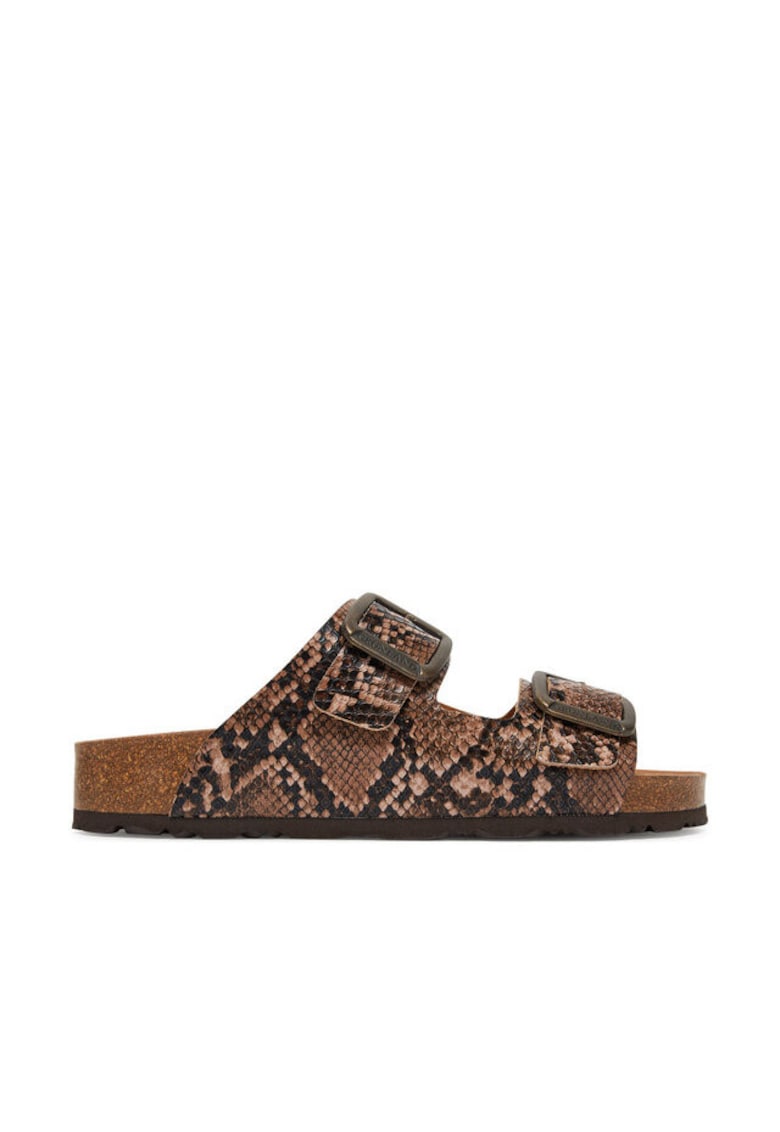 Papuci dama - Grunland - piele ecologica - multicolor