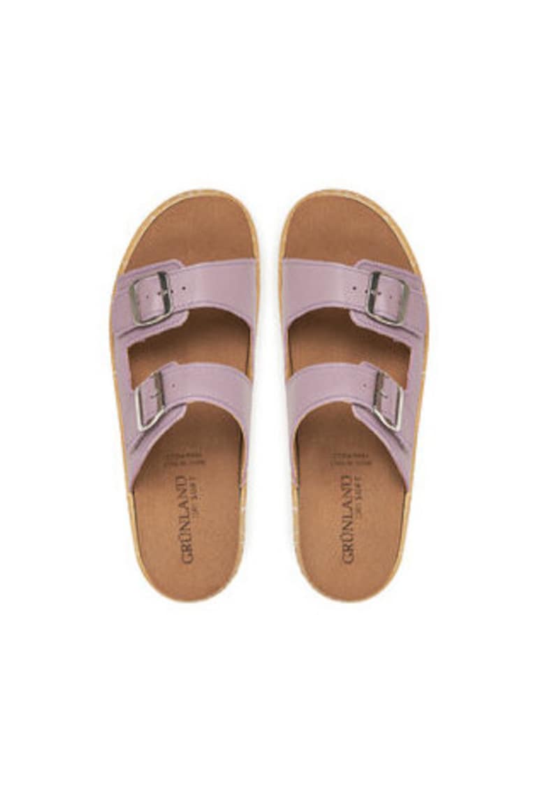 Papuci dama Grunland piele naturala