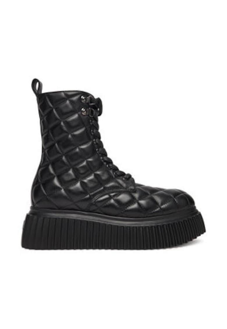 Ghete dama pana la glezna  piele naturala