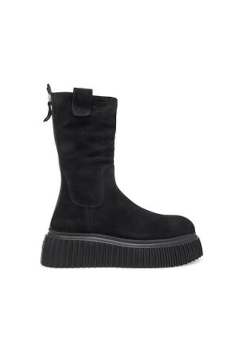 Cizme dama  din piele naturala