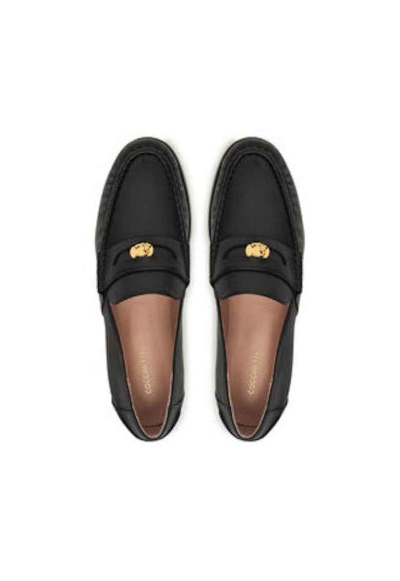 Mocasini dama - negru - piele naturala