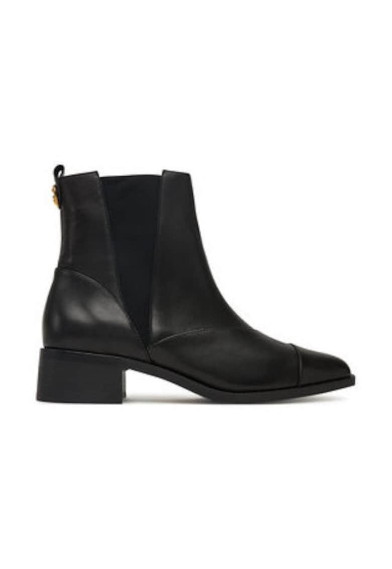 Botine dama 305541765 - piele naturala - Negru